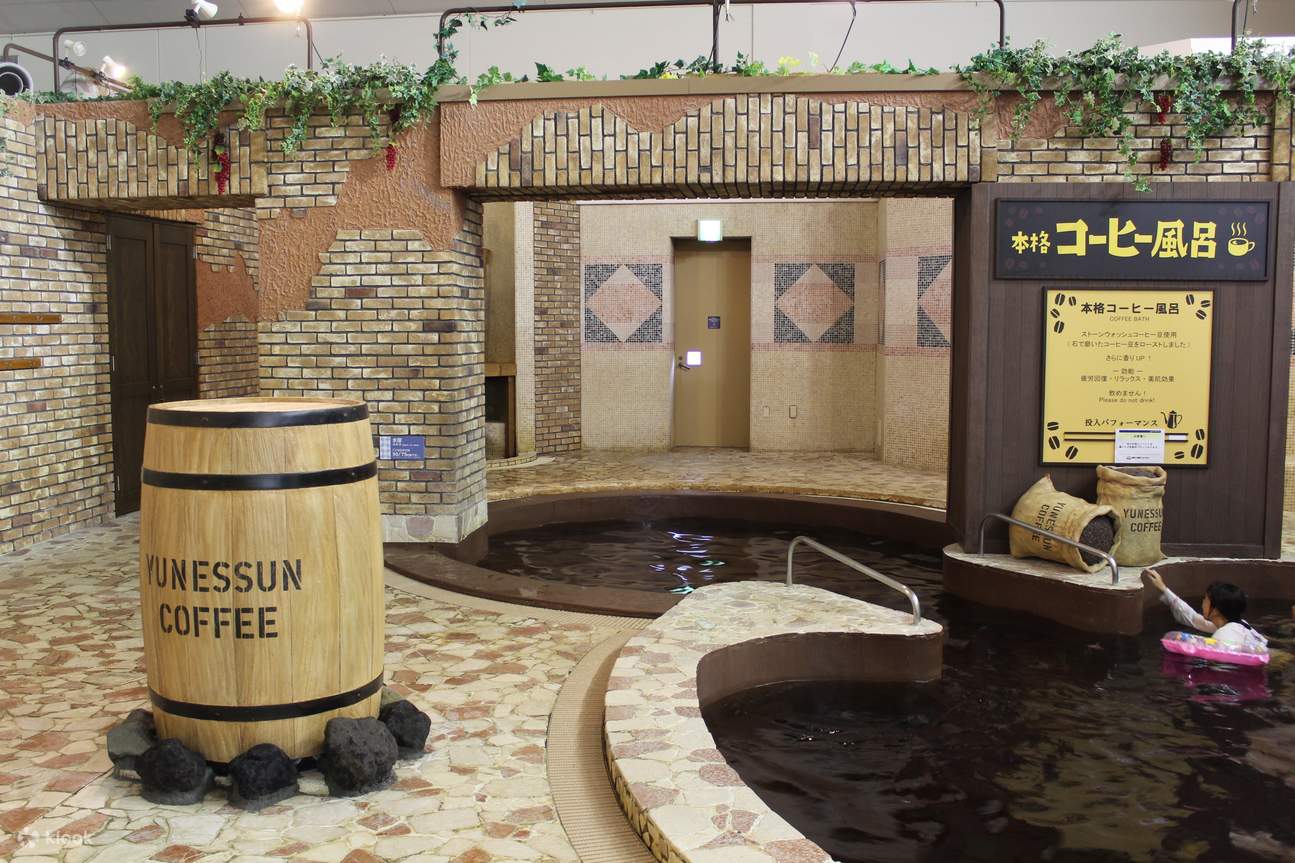 Hakone Kowakien Yunessun Hot Spring Theme Park One Day Ticket from